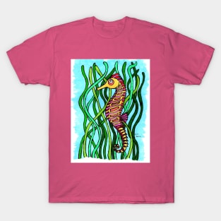 colorful sea horse T-Shirt